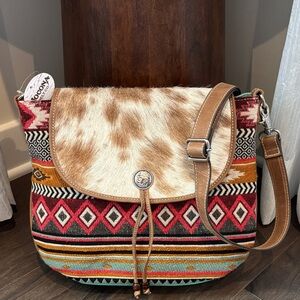 Nocona Annabelle Style Hair Hide,Conceal Carry,snap & zip top,zip inner:2 slash